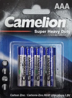 باطری قلمی camelion مدل super heavy duty