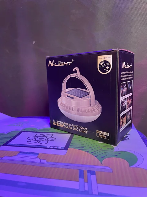 چراغ کمپینگ پنل خورشیدی F6 N-LIGHT
